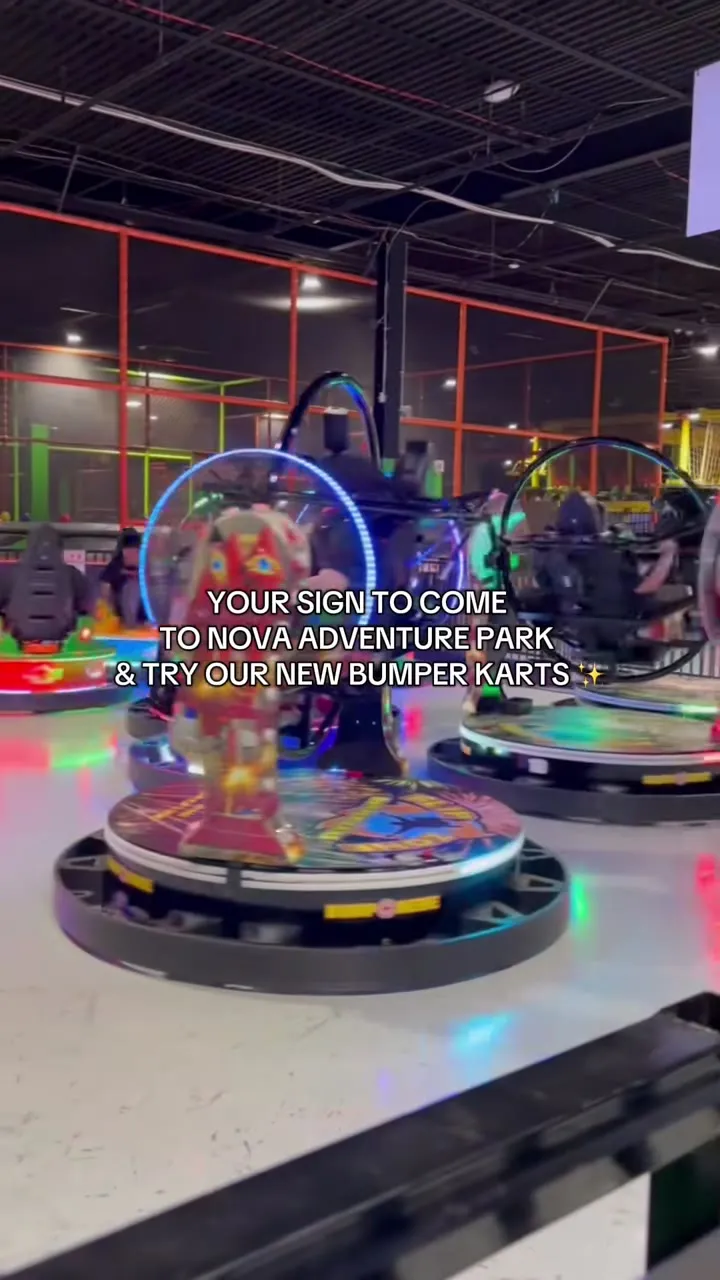 Bumper karts at Nova Adventure Park Reading — video preview