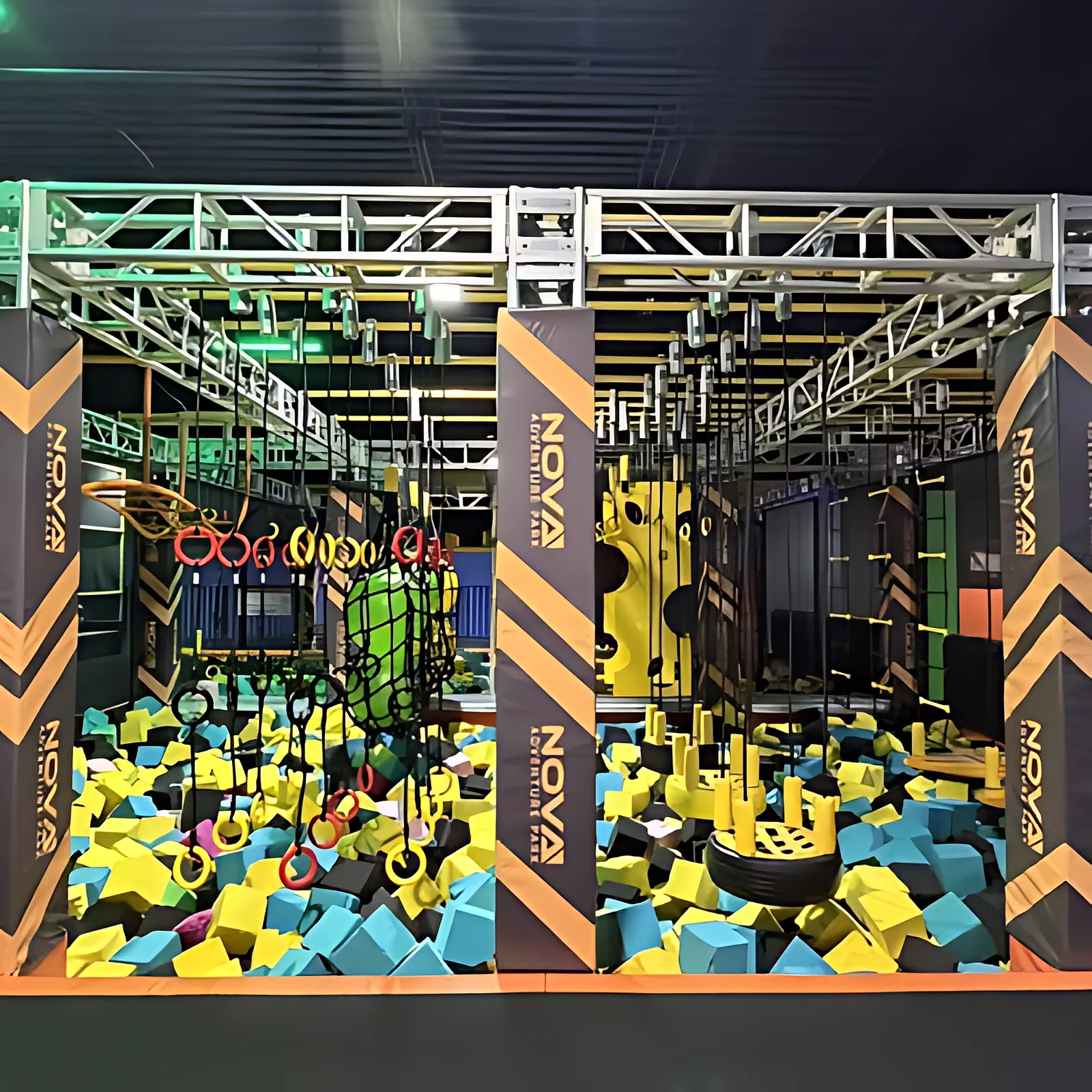 Ninja Warrior at Nova Adventure Park Reading