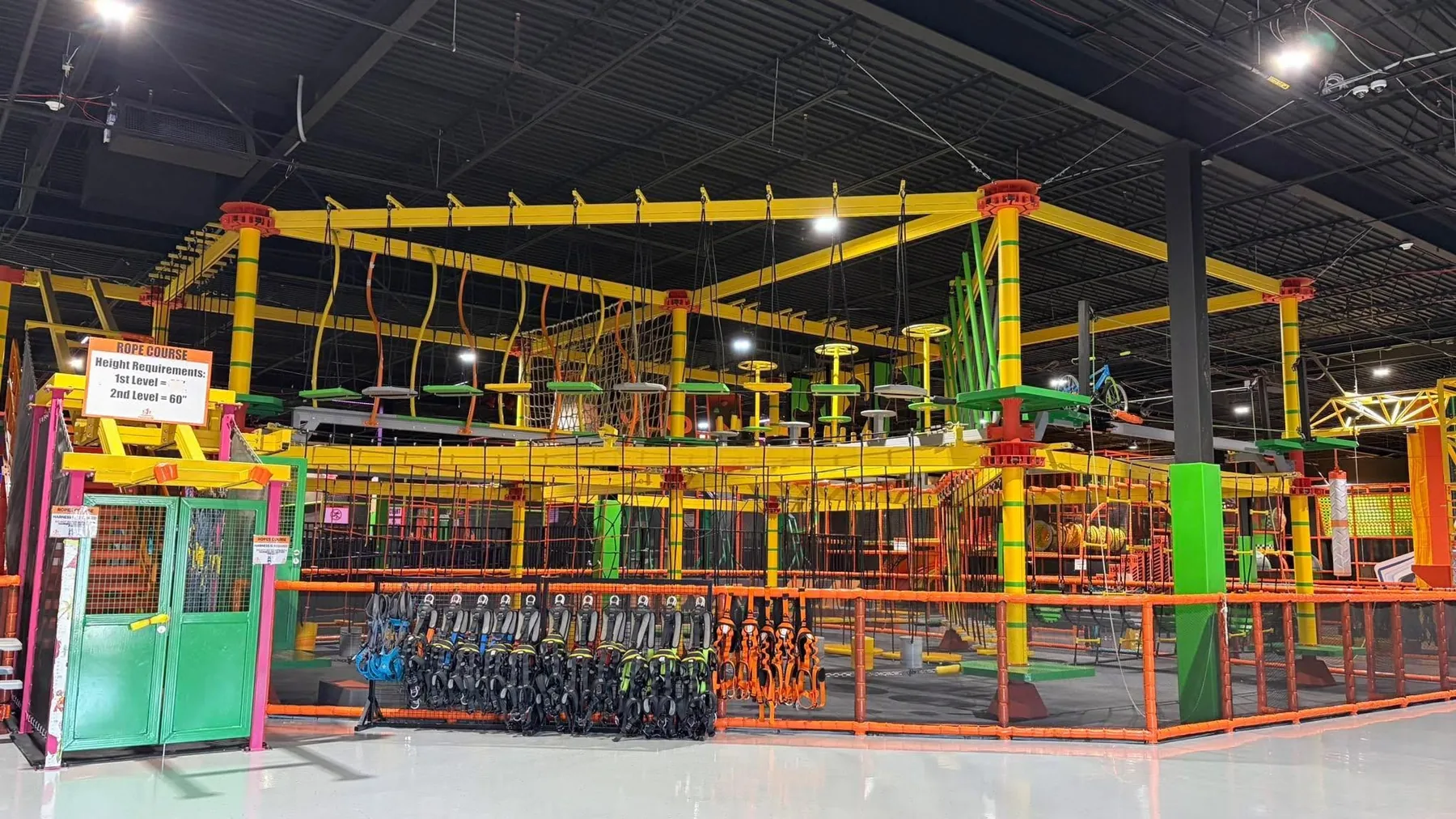 Rope Course at Nova Adventure Park Reading