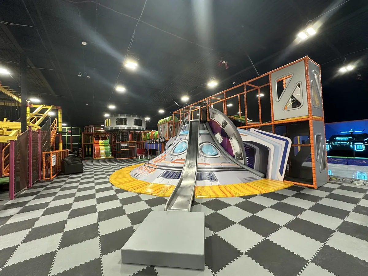 Indoor playground at Nova Adventure Park